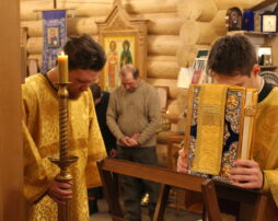 29-30 января в Андреевском соборе прошли богослужения воскресного дня